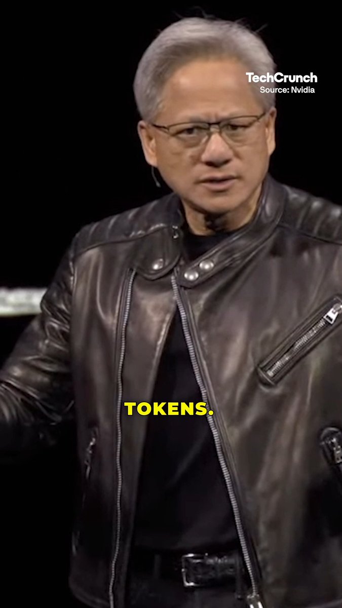 A not-so-subliminal theme of Nvidia GTC 2025's keynote presentation was “tokens,” with CEO Jensen Huang saying the word 53 times