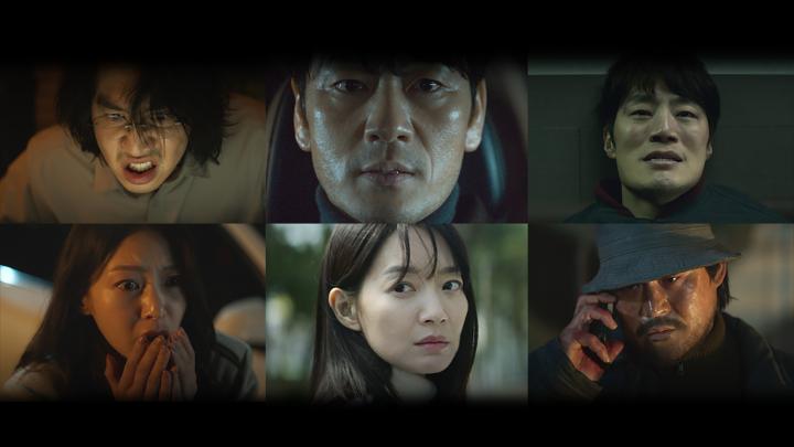 A fateful accident intertwines six lives in a thrilling tale of karma and crime, where each must face their own dark truths and connections. Karma premieres April 4. Starring Park Hae-soo, Shin Min-a, Lee Hee-jun, Kim Sung-kyun, Lee Kwang-soo, and Gong Seung-yeon.