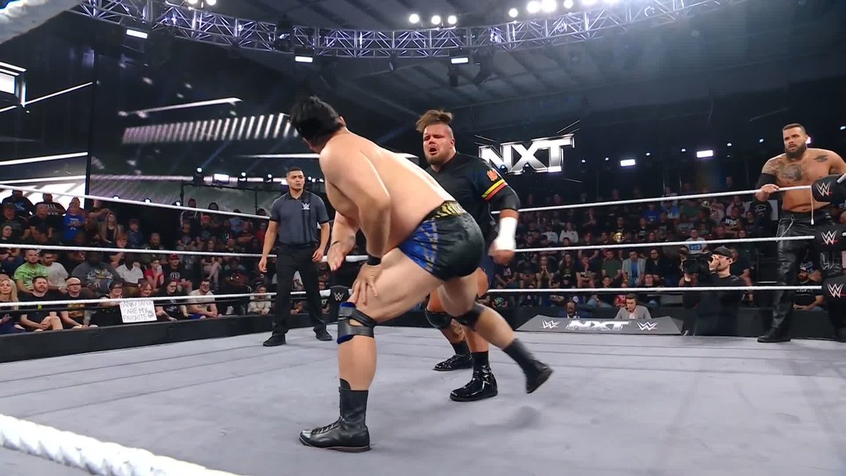 .稲村愛輝 and Josh Briggs are clicking on all cylinders! 🔥 #WWENXT