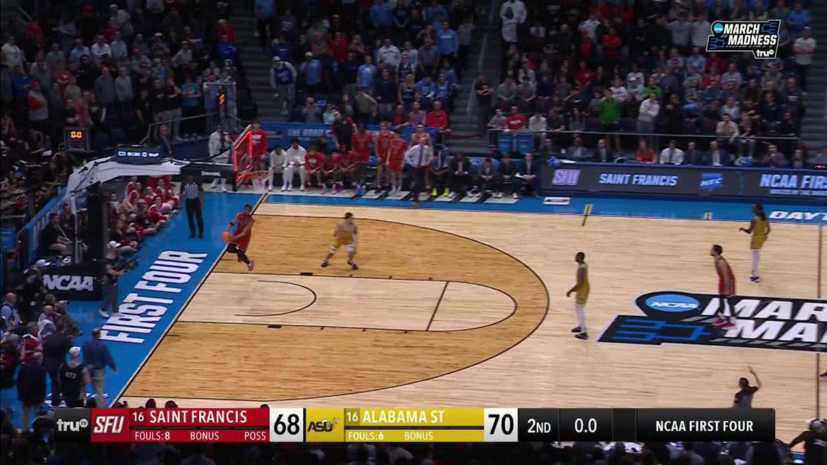 "ALABAMA STATE HAS WON ITS FIRST EVER NCAA TOURNAMENT GAME IN A THRILLER" 🔥 Bama State Athletics advances in dramatic fashion! #MarchMadness