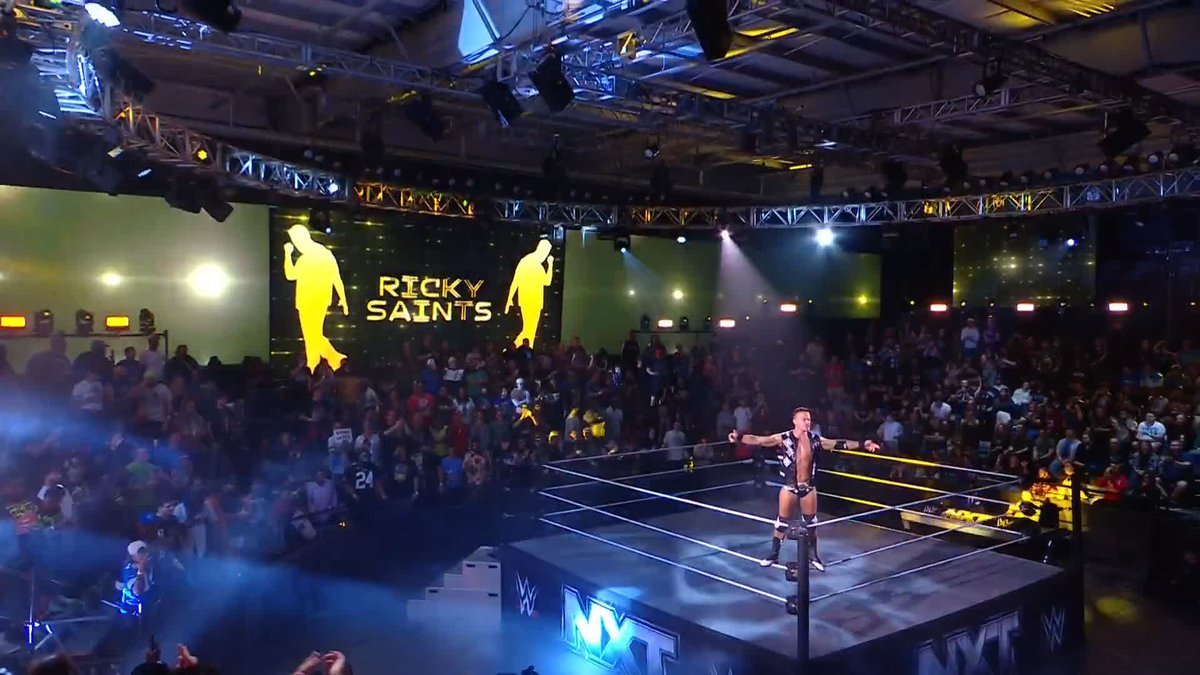 Ricky Saints is ready for action! 😤 Ricky Saints #WWENXT