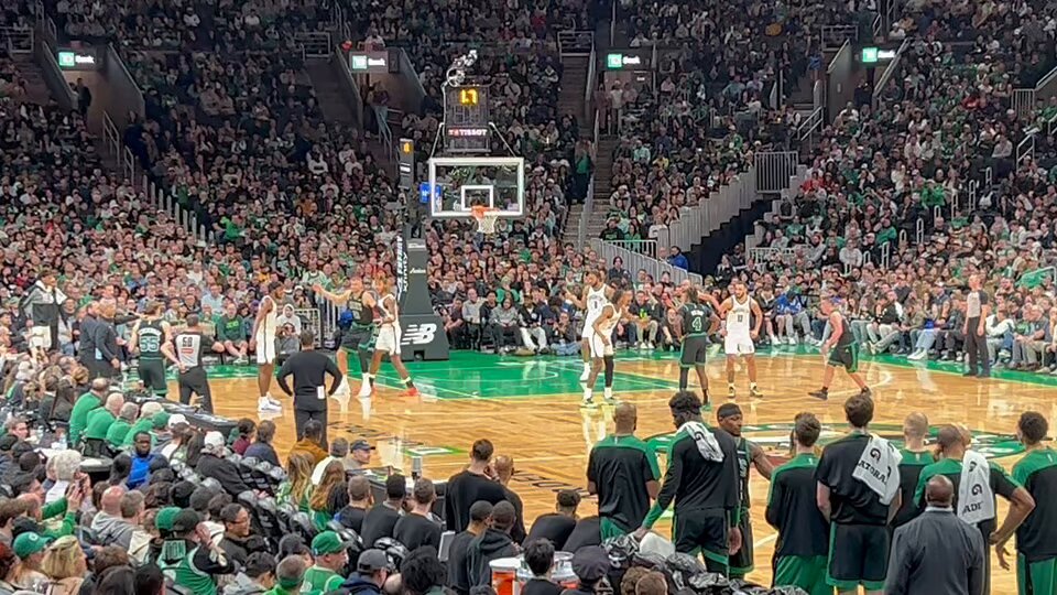 This is a random game in March against the Nets. Genuinely the best fanbase in the league.
