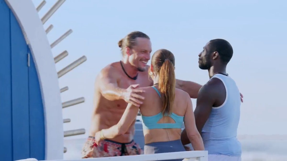 david’s reunited with parvati and phillip - but not everyone’s happy to be back together again 👀 #DealOrNoDealIsland #DONDI