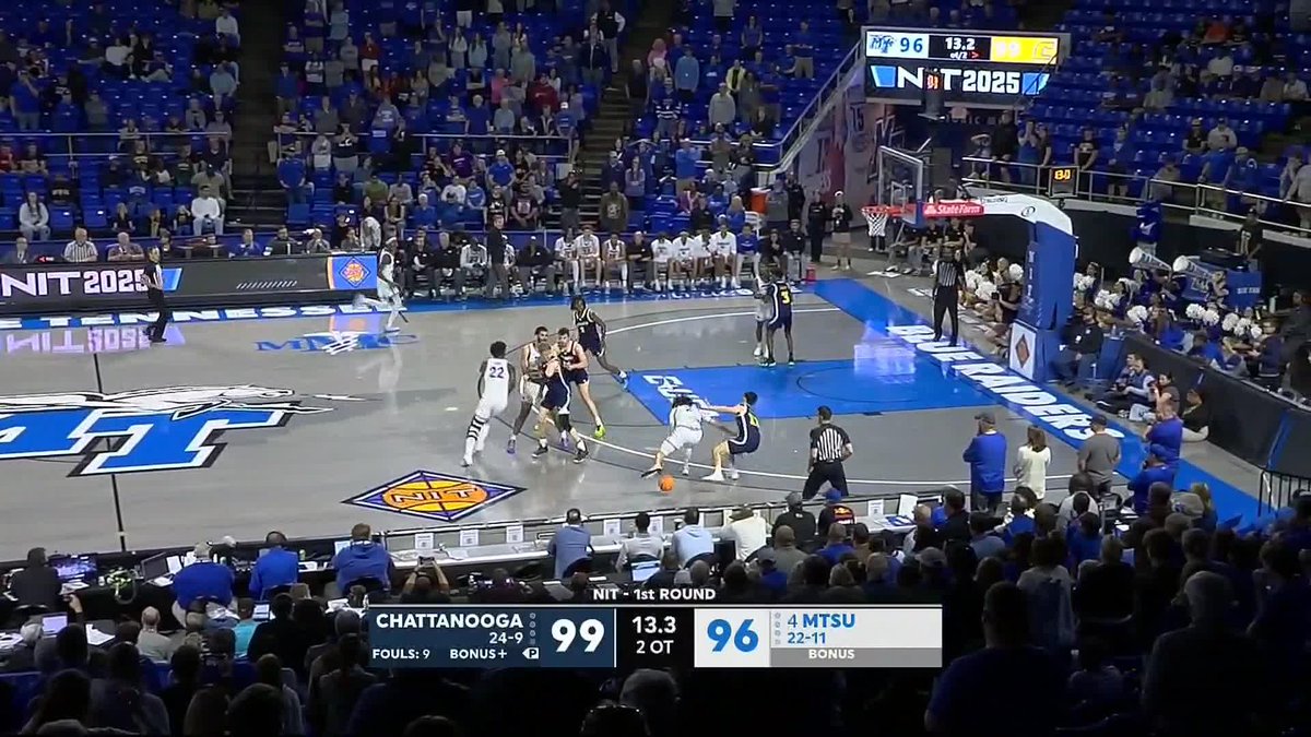 MOSTAFA ARE YOU KIDDING 😱 📺 ESPN+ Middle Tennessee Men's Basketball | #NoLimitsOnUs