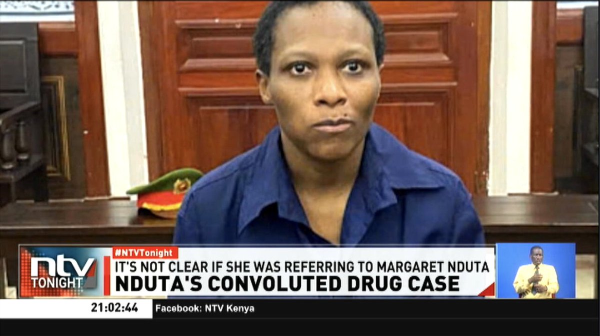 Alaa that Nduta isn't a first-time offender having served 4-year jail term in Ghana? Every day Nduta's story becomes mysterious.