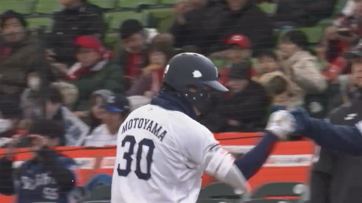 #元山飛優 選手の適時打で先制！ 得点圏のチャンスでアピールします！ #埼玉西武ライオンズ #seibulions #オープン戦 #ALLONE