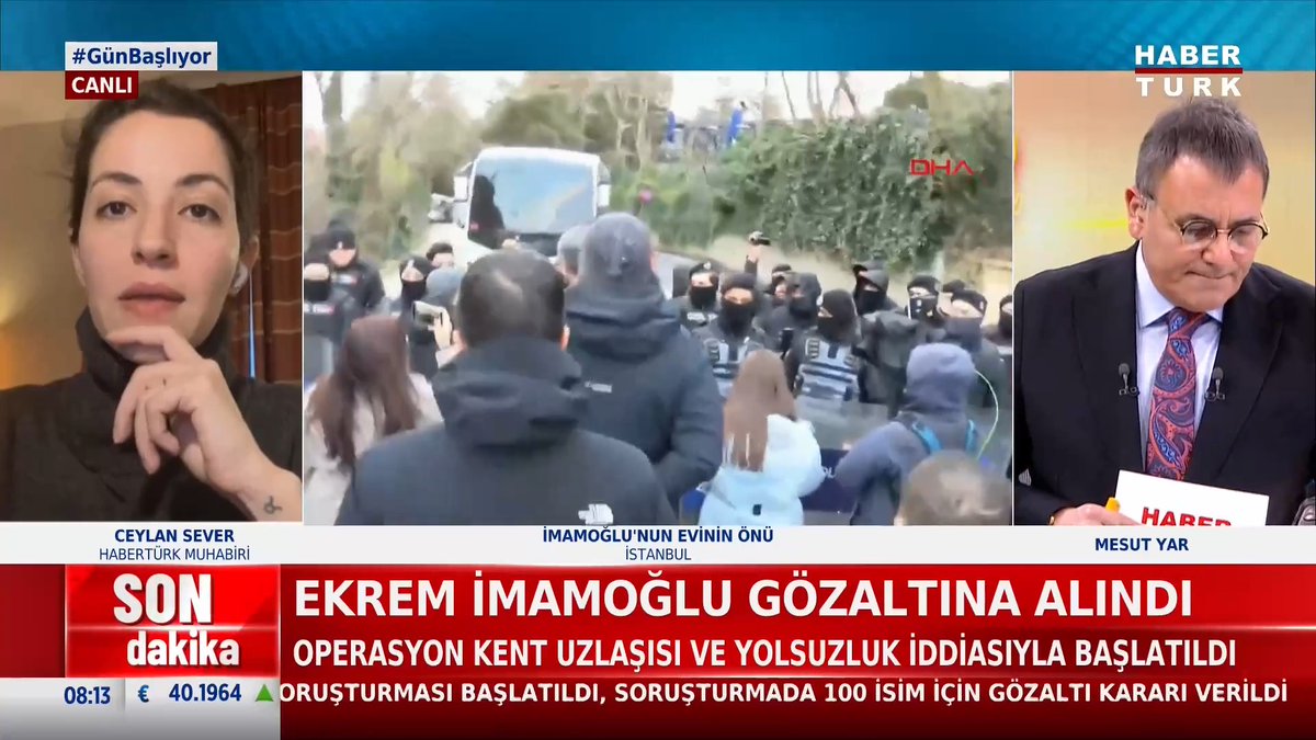 🔴İBB Başkanı Ekrem İmamoğlu gözaltına alındı. Operasyon, kent uzlaşısı ve yolsuzluk iddiasıyla başlatıldı.