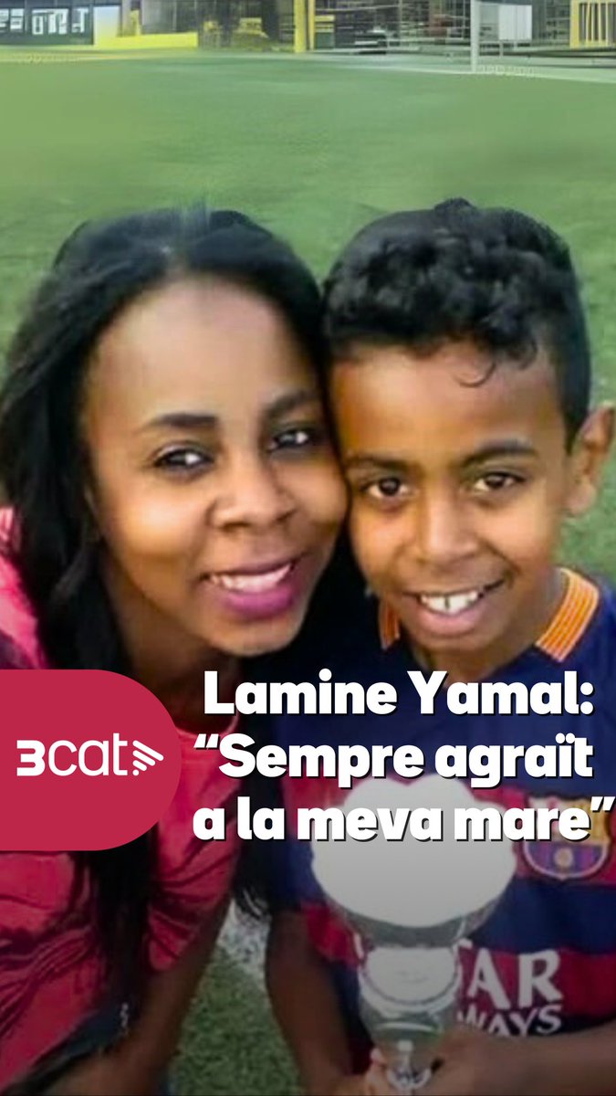 La mare ha estat una figura cabdal en la vida de Lamine Yamal: "Amb el poc que tenia em feia molt feliç. Sempre li estaré agraït." Pots veure el documental “Revolució 304” a la plataforma 3Cat #304Revolució3Cat