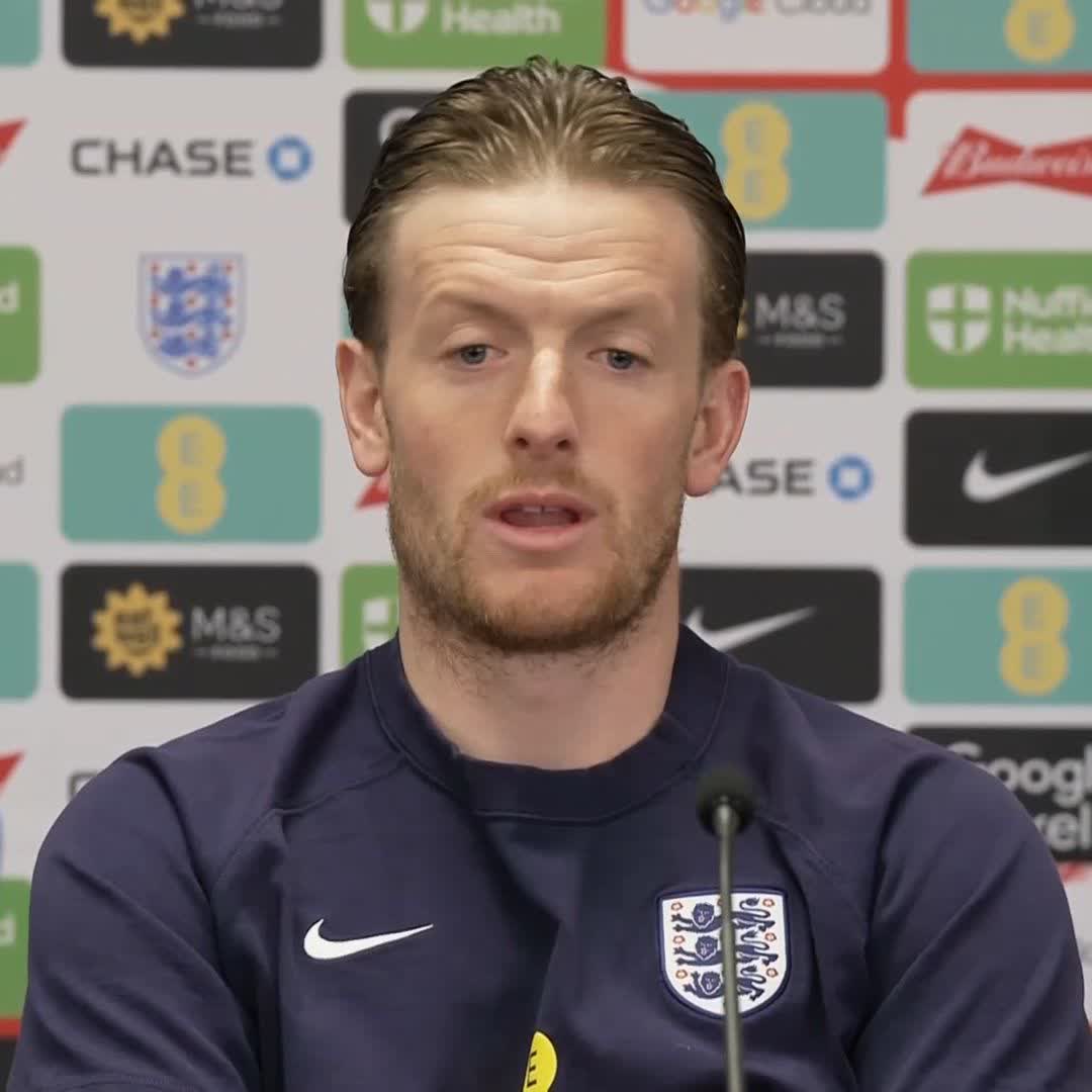 "It's about that next step, he {Tuchel} wants the standards high" 🏴 Jordan Pickford praises Thomas Tuchel for being "inspirational, demanding and driven" after his first training session as England head coach 👏