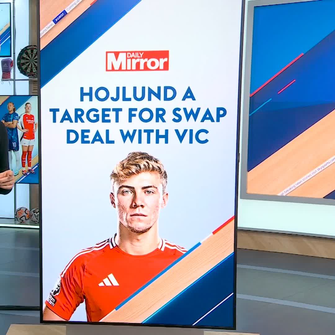 The Daily Mirror are reporting Man United could swap Rasmus Hojlund with Napoli's Victor Osimhen in the summer transfer window 🔴