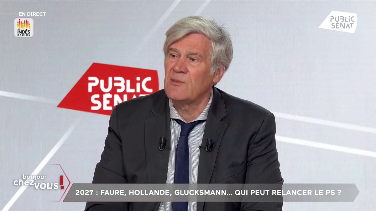 Parti socialiste : "Cette génération qui s’est construite sur le fait de tourner la page du quinquennat de François Hollande n’est pas capable d’en écrire une autre. Elle devrait se poser des questions." Stéphane Le Foll #BonjourChezVous