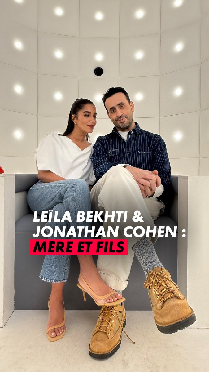 Les meilleurs amis Leïla Bekhti & Jonathan Cohen deviennent mère & fils dans "Ma mère, Dieu et Sylvie Vartan". Un film drôle et émouvant, en salle dès aujourd'hui.
