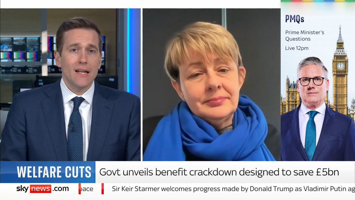 'It sets disabled people against the rest of society' Former Paralympian Baroness Tanni Grey-Thompson says the government's announcement of cuts to disability benefits 'portrays disabled people as scroungers'