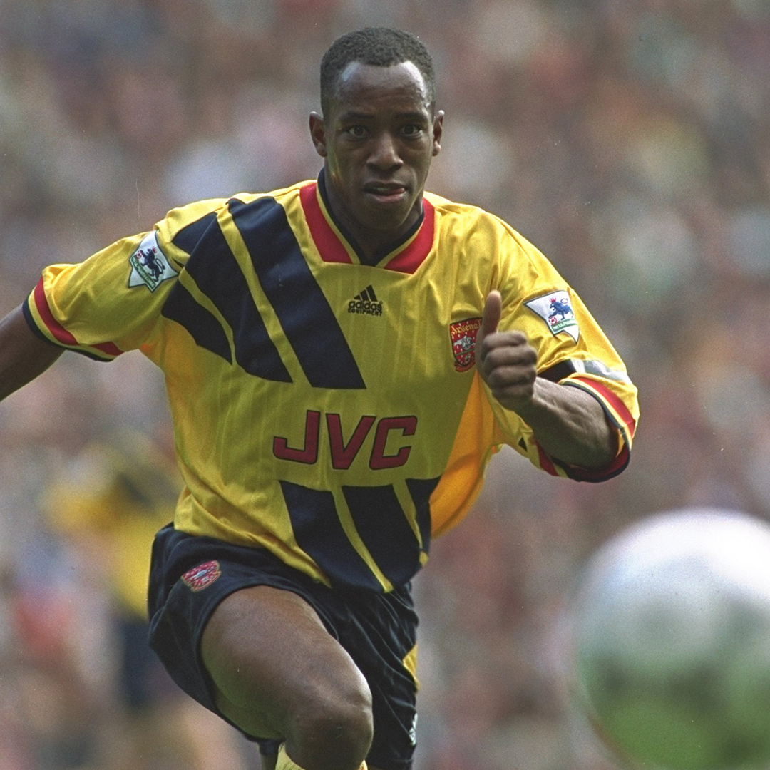 ⏪ On this day in 1994... Ian Wright scored a stunning hat-trick against Southampton ⚡️