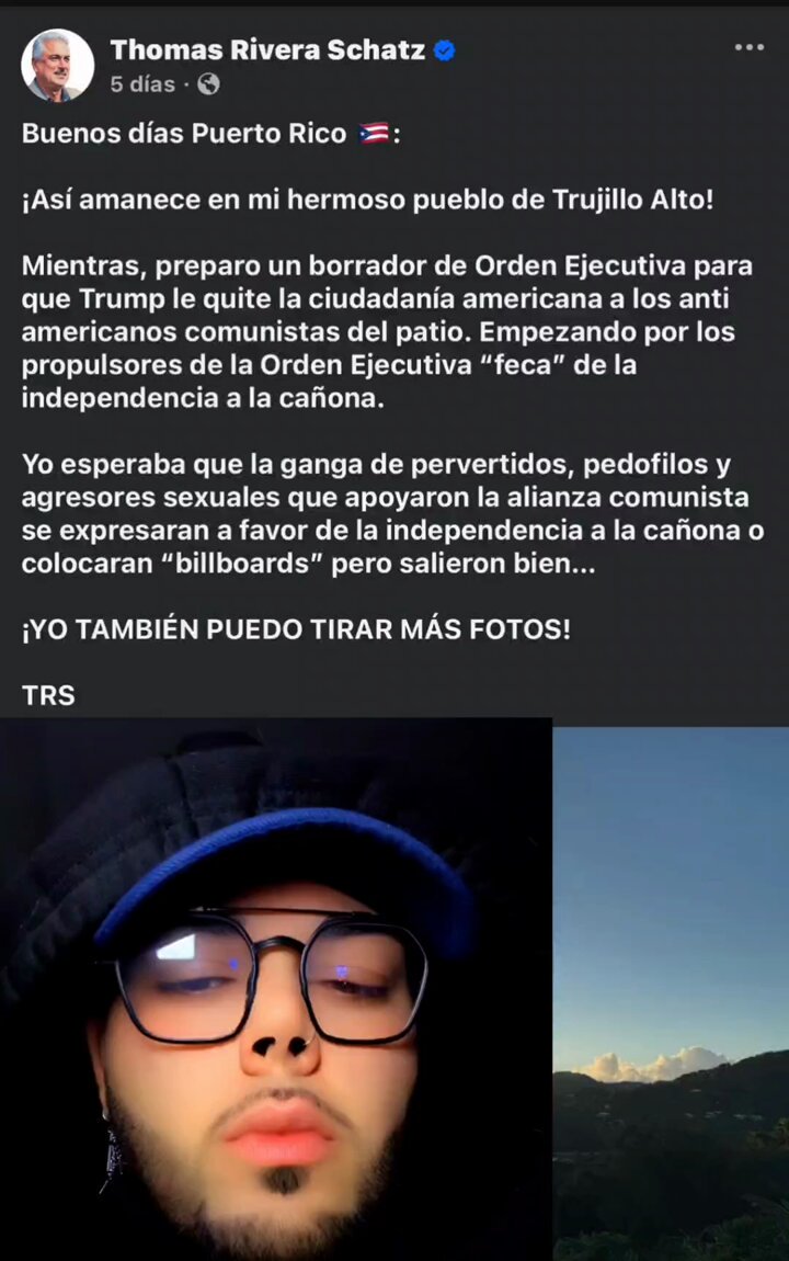 Aquí tienes thomas, buenos días Pendejo!