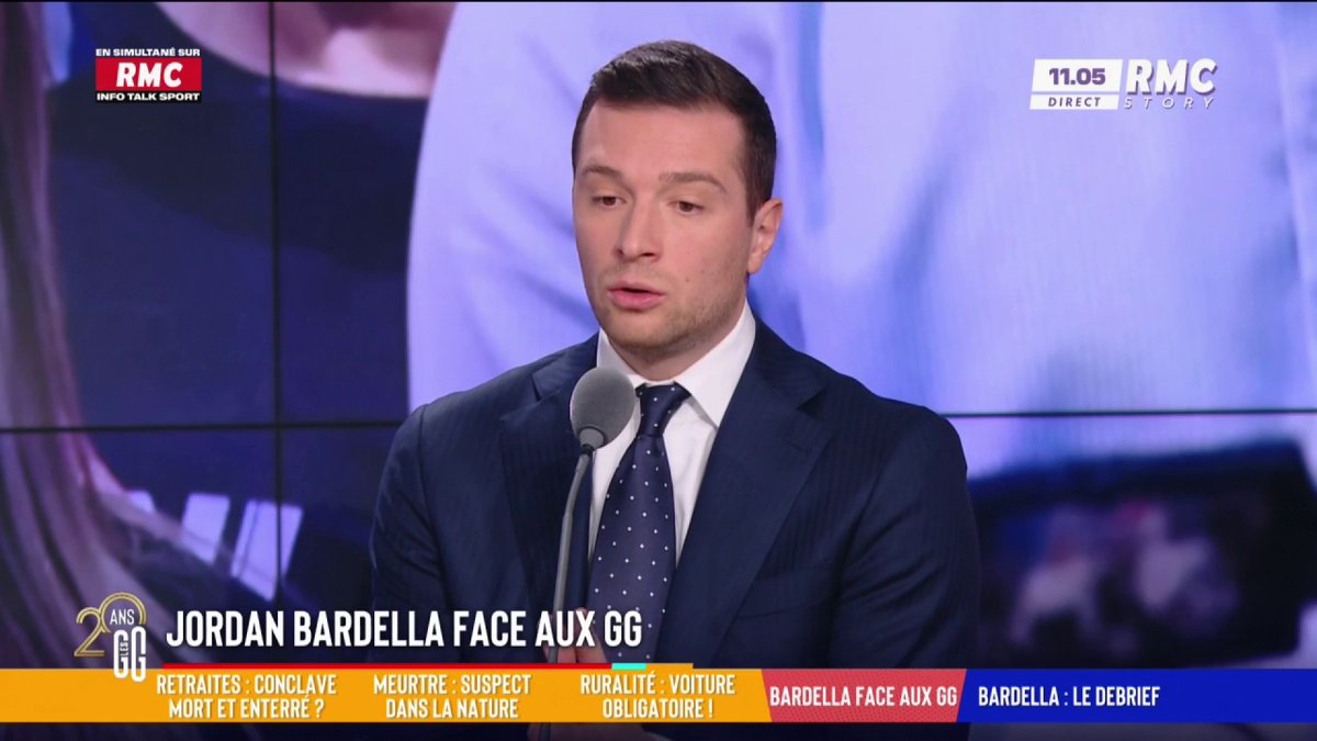 🚨🇫🇷🧕 ALERTE INFO | Jordan Bardella souhaite INTERDIRE progressivement le PORT DU VOILE dans la RUE, ville par ville, dans toute la France. Un "objectif à terme, étape par étape".