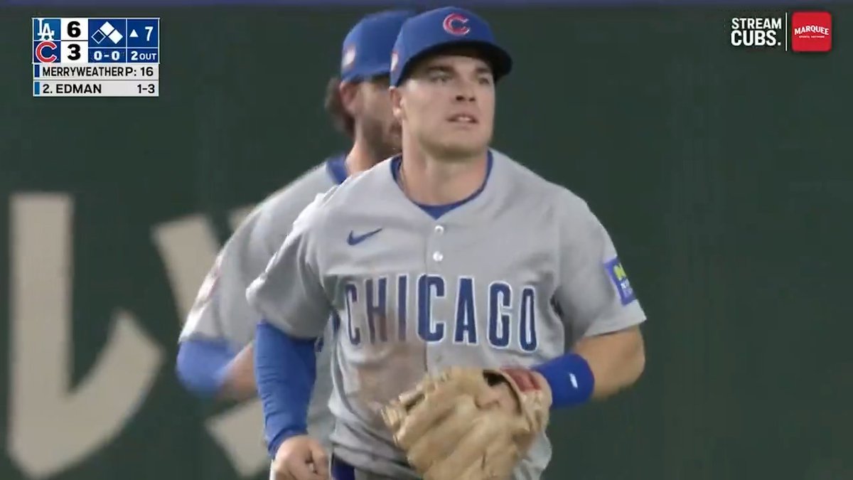 Cubs top prospect Matt Shaw showing off the leather 😱 #TokyoSeries