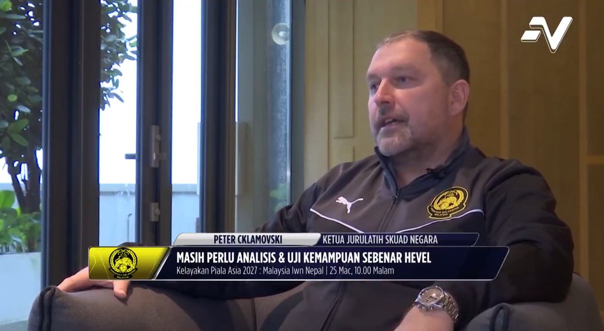 Peter Cklamovski optimis pengalaman Hector Hevel mampu menyumbang sesuatu buat skuad Harimau Malaya!⚽💪🏻🔥 #NadiArena #AstroArena
