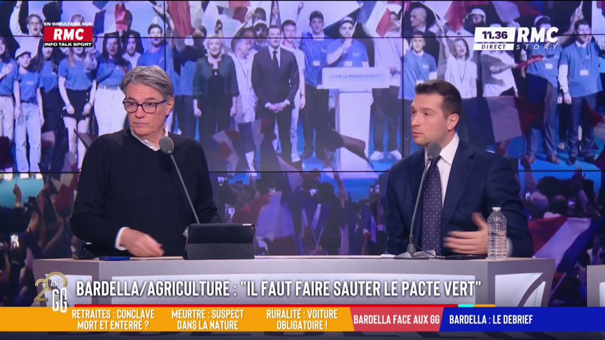 L'incapacité de cette burne à résister à la pression de deux journalistes idiots à partir d'énoncés débiles, en dit long. Bardella n'est pas du marbre dont on fait les statues mais de la faïence dont on fait les bidets.