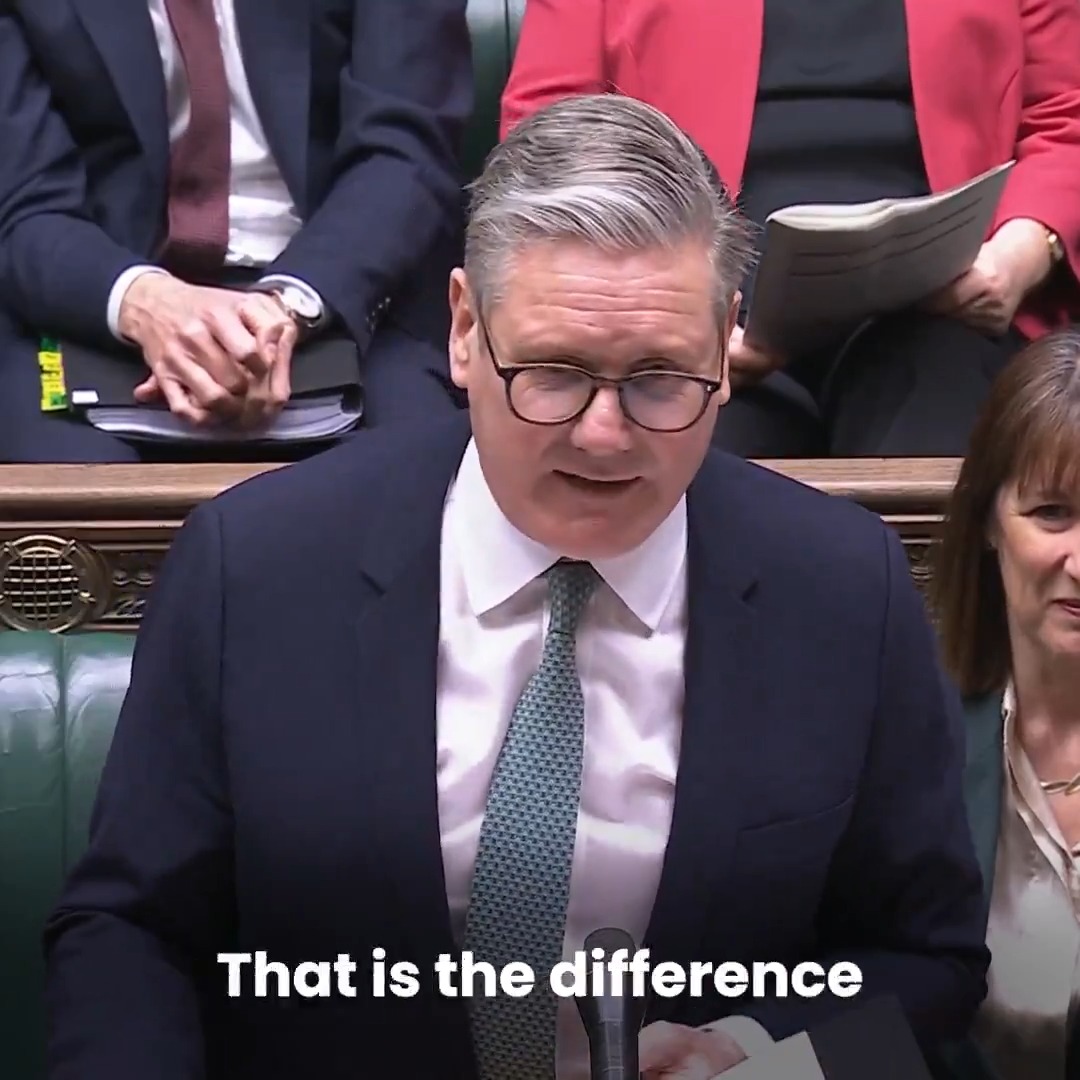 This is the difference a Labour government makes.