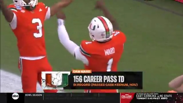 .Cameron Ward is a man that will make things happen ๐ช๐ซณ ๐บ: 2025 #NFLDraft โ April 24-26 on NFLN/ESPN/ABC ๐ฑ: Stream on NFL+