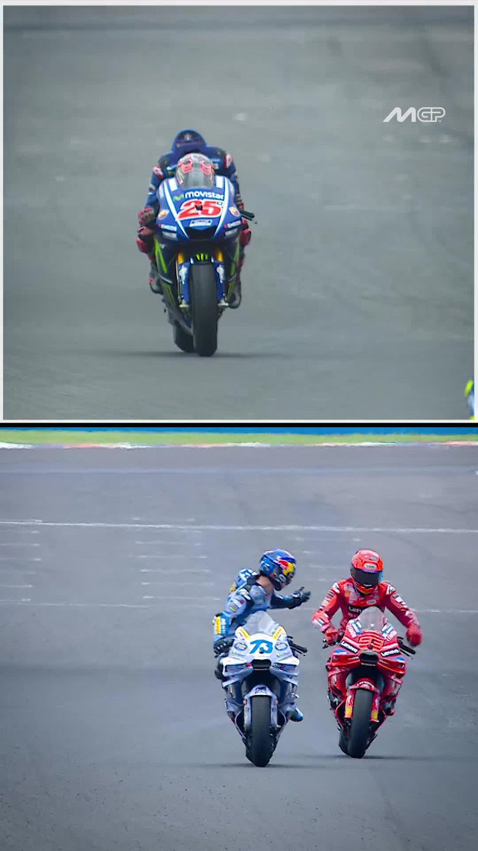 2017 ⏩ 2025 ✅ Marc Márquez is the first rider to win the opening two Grands Prix at different tracks since Maverick! #ArgentinaGP 🇦🇷