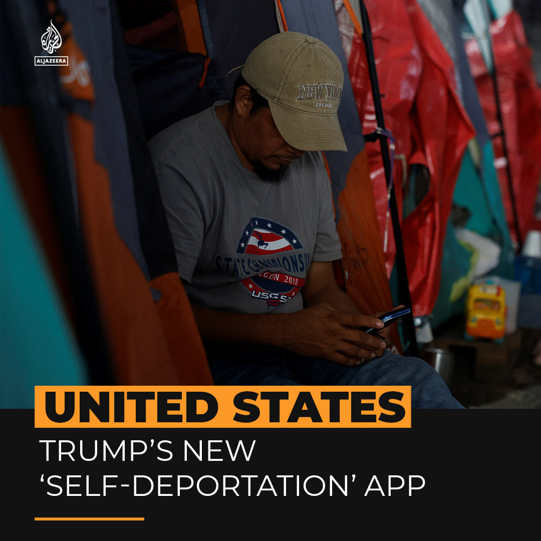 US President Donald Trump has unveiled a new ‘self-deportation’ app called CBP Home to encourage undocumented migrants to leave before they're arrested.