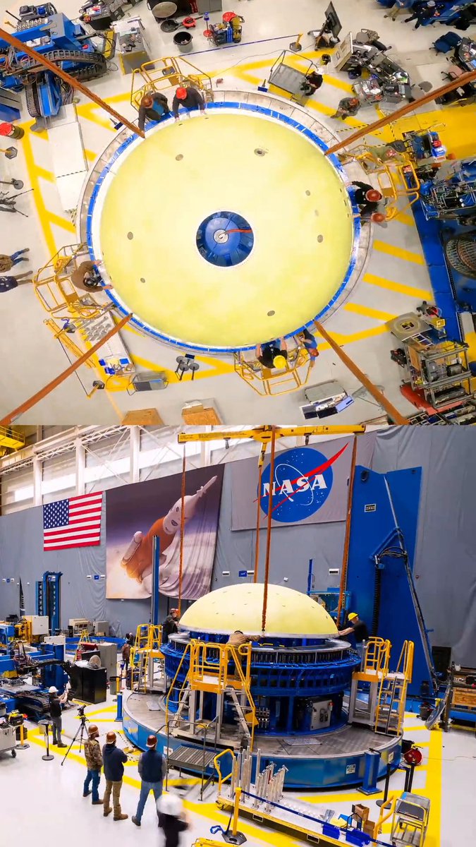 Technicians at NASA Marshall have been busy welding and working on the liquid oxygen forward dome for the Exploration Upper Stage (EUS) Structural Test Article (STA) in preparation for its move to NASA's Michoud Assembly Facility in New Orleans.