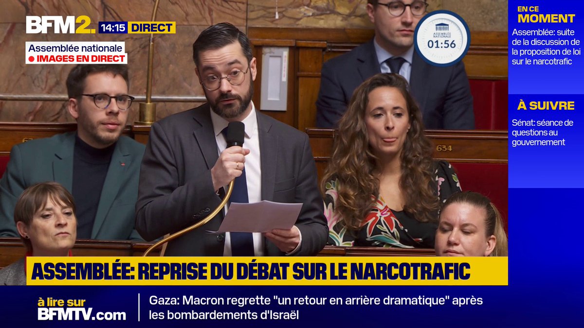 💬 "C'est vous qui agressez la France" David Guiraud, député LFI du Nord s'exprime sur les tensions entre la France et l'Algérie lors des questions aux gouvernement à l'Assemblée