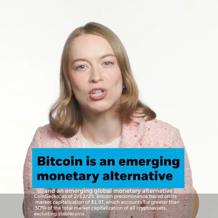 JUST IN: $11.5 trillion BlackRock says "Bitcoin is an emerging global monetary alternative."