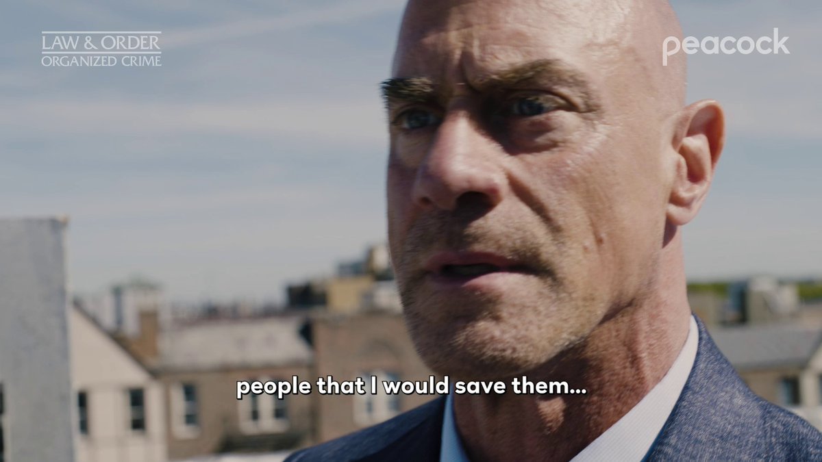 Add it to the list of sins. Law & Order: #OrganizedCrime arrives April 17 on Peacock.