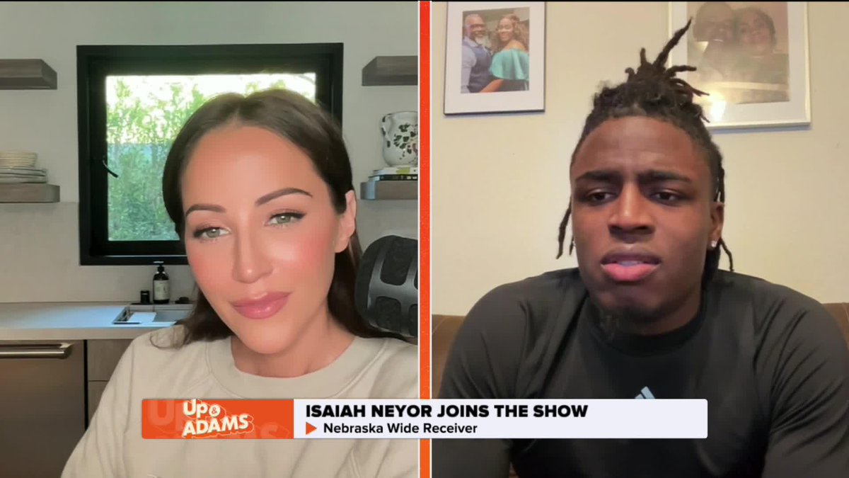 Nebraska WR Isaiah Neyor has spoken to the Bengals, 49ers and the Titans with the Tennessee Titans sticking out to him the most. 👀 Kay Adams | 🥷🏿
