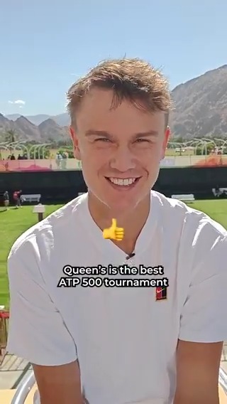 “Let’s agree on that” 😁🤝 Agree or disagree with Holger Rune, confirmed to return to the #HSBCChampionships this summer!