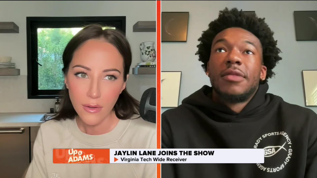 Virginia Tech WR Jaylin Lane’s Top 3 WR's in the NFL 😤: Justin Jefferson Amon-Ra St. Brown Terry McLaurin Kay Adams | Jaylin Lane | JJETS✈️ | Amon-Ra | Terry McLaurin