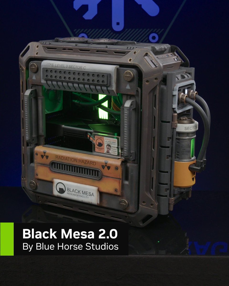 To celebrate the release of the Half-Life 2 RTX Demo, Blue Horse Studios brings us Black Mesa 2.0. This build is an updated homage to Ron's first mod from over a decade ago based on the classic game- the same way #RTXRemix reimagines the original with full ray tracing and DLSS 4.