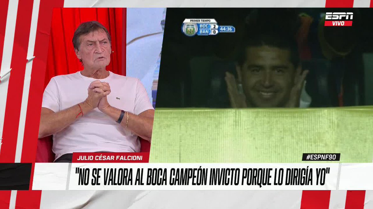 ¿LA FINAL DE LA LIBERTADORES CON BOCA FUE BOICOTEADA? Julio César Falcioni y su testimonio como entrenador del Xeneize en aquella definición del 2012. 📺 No te pierdas #ESPNF90 en vivo por #DisneyPlus