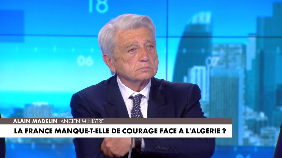 Alain Madelin : «Je hais le régime algérien» #Punchline