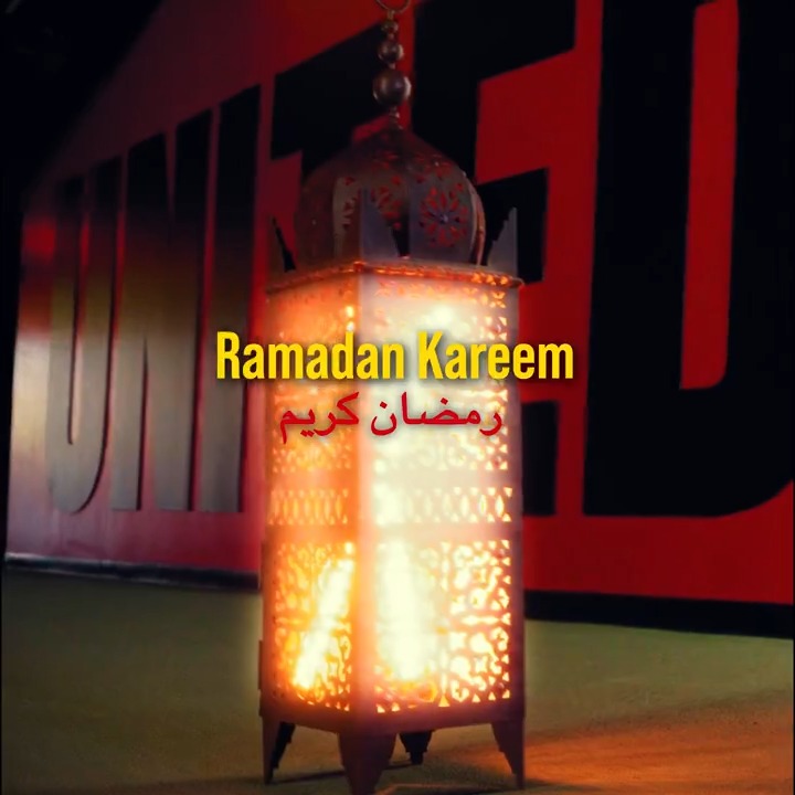 من قلب أولد ترافورد إلى العالم الإسلامي 😍 نحتفل معكم برمضان 🌙 #يونايتد