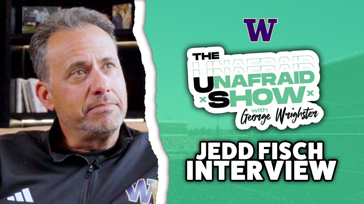 FULL Jedd Fisch Interview on Unafraid Show w/George Wrighster is LIVE! #AllAboutTheW #PurpleReign ☔️ Washington Football Jedd Fisch WATCH &amp; SHARE: