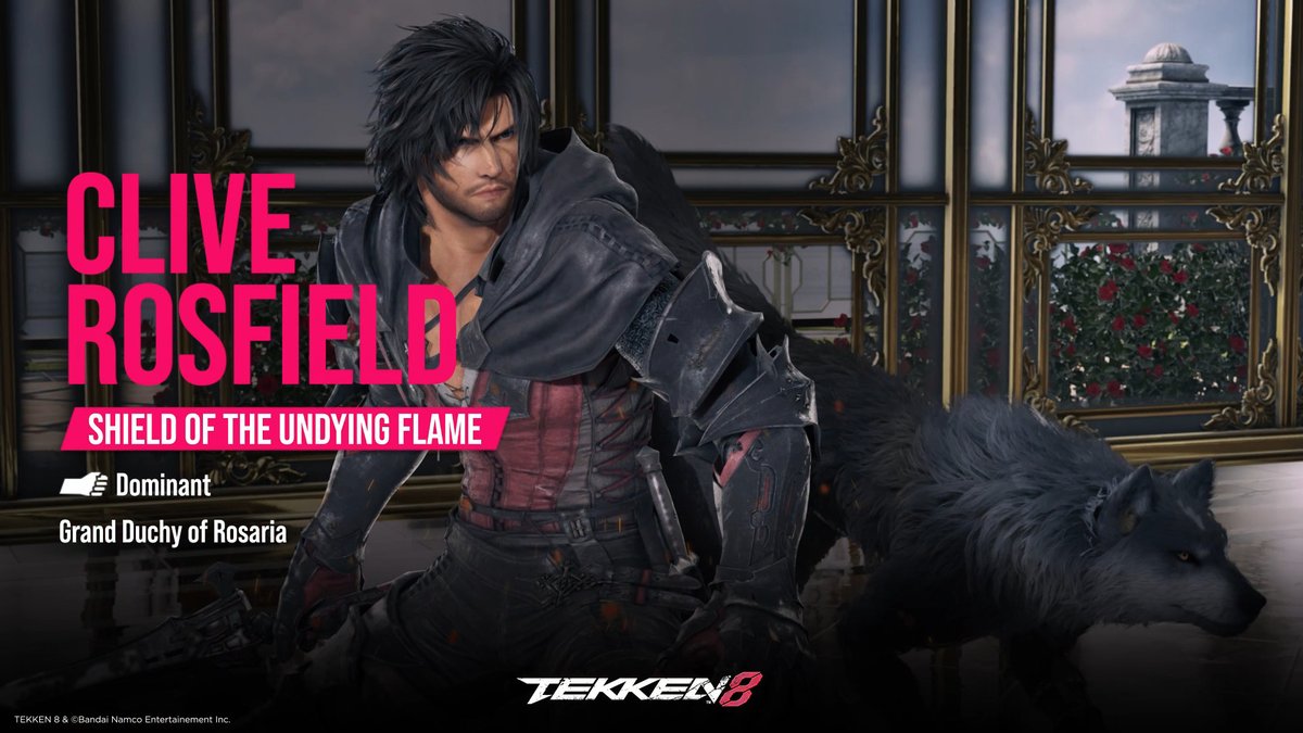 "On this, my sword, I swear. To shield the firebird's flame forevermore." Clive Rosfield - Shield of the Undying Flame #TEKKEN8 x FINAL FANTASY