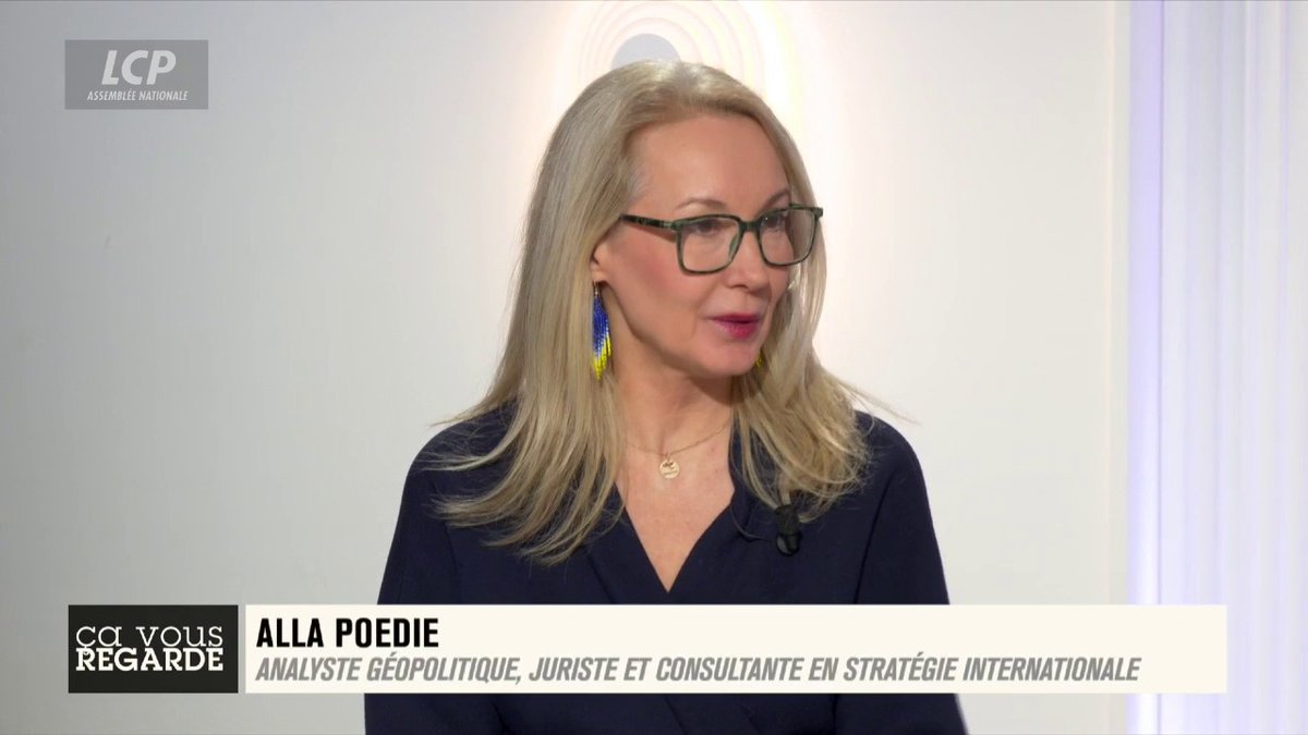 "L'Ukraine n'acceptera jamais une perte de territoire, Crimée et Donbass compris", assure Alla Poedie 🇺🇦🇫🇷, analyse géopolitique et juriste franco-ukrainienne. #Ukraine #Russie #CVR