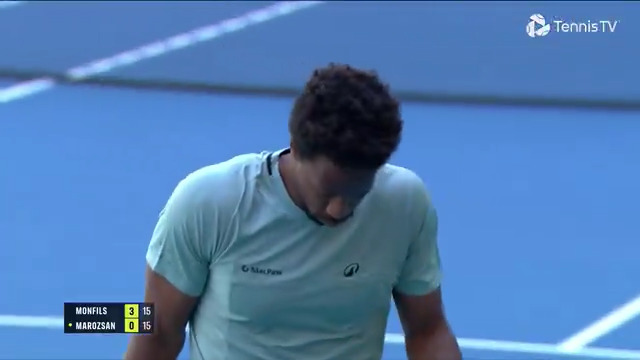 Gael Monfils 🇫🇷 est un joueur écœurant pour ses adversaires à mon plus grand plaisir 😍