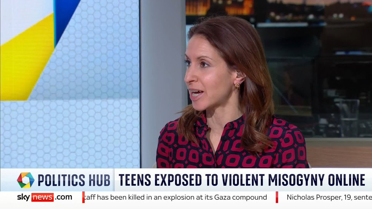 'Teens don't want smartphone bans, they want stricter controls on social media' Sky's Tamara Cohen explains how teenagers want to be protected from violent misogynistic content online after Sky surveyed 1,000 students in Darlington. Read more: