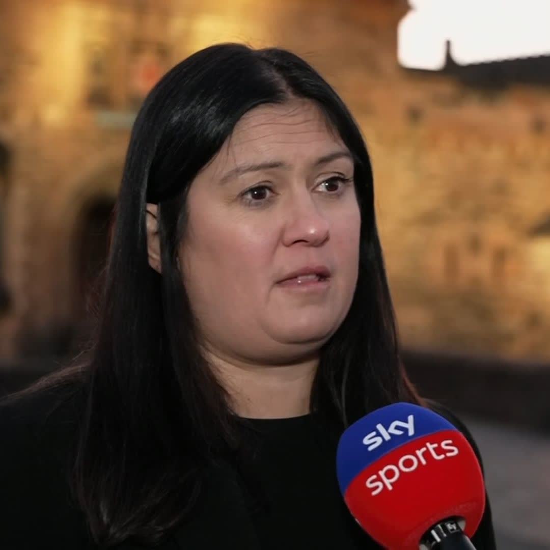 "We're really keen to crack on" 👷 Secretary of State for Culture, Media and Sport Lisa Nandy says the Government are excited by Manchester United's regeneration plans for Old Trafford 🏟️