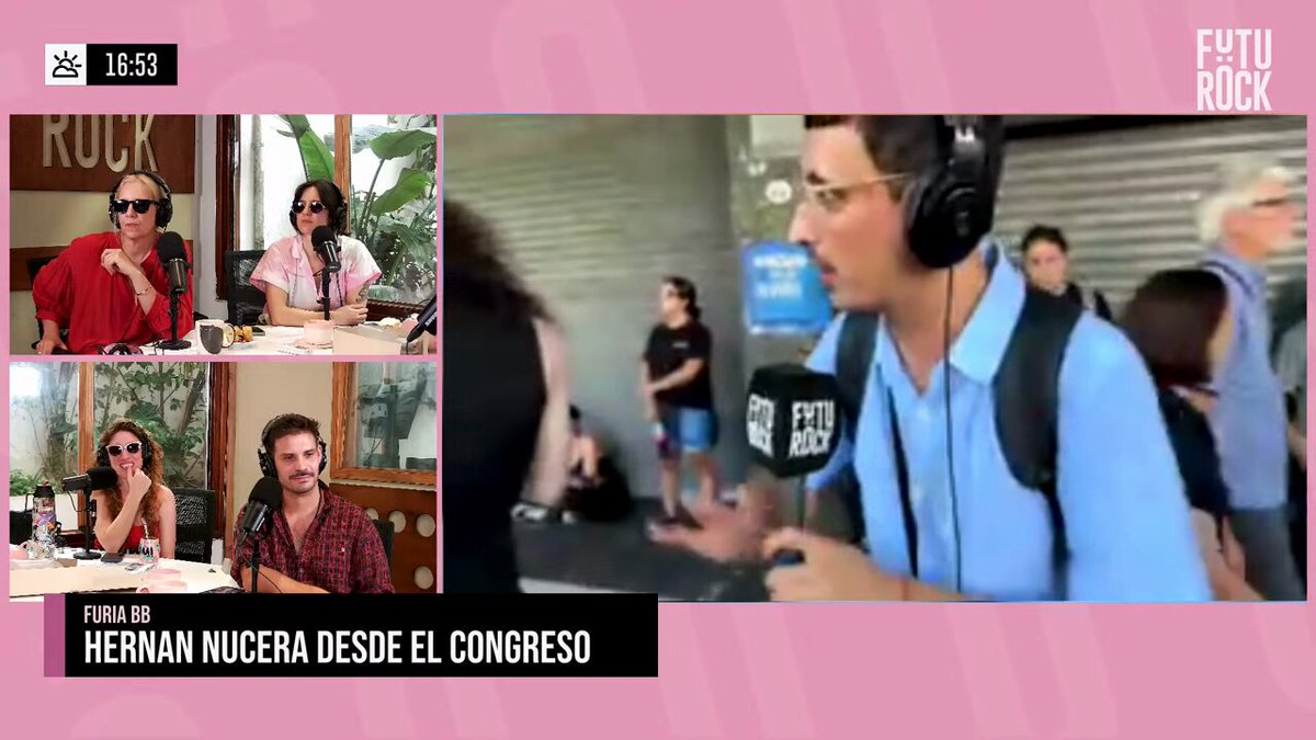 📌"Van a tener que retroceder, no pueden sostener una represión tan brutal a causas tan nobles" 👉"Los que lo siguen defendiendo se pueden ir bien a la mi3rda" , en el móvil desde el Congreso de Hernán Nucera apareció una malena pichot del futuro #FuriaBebe