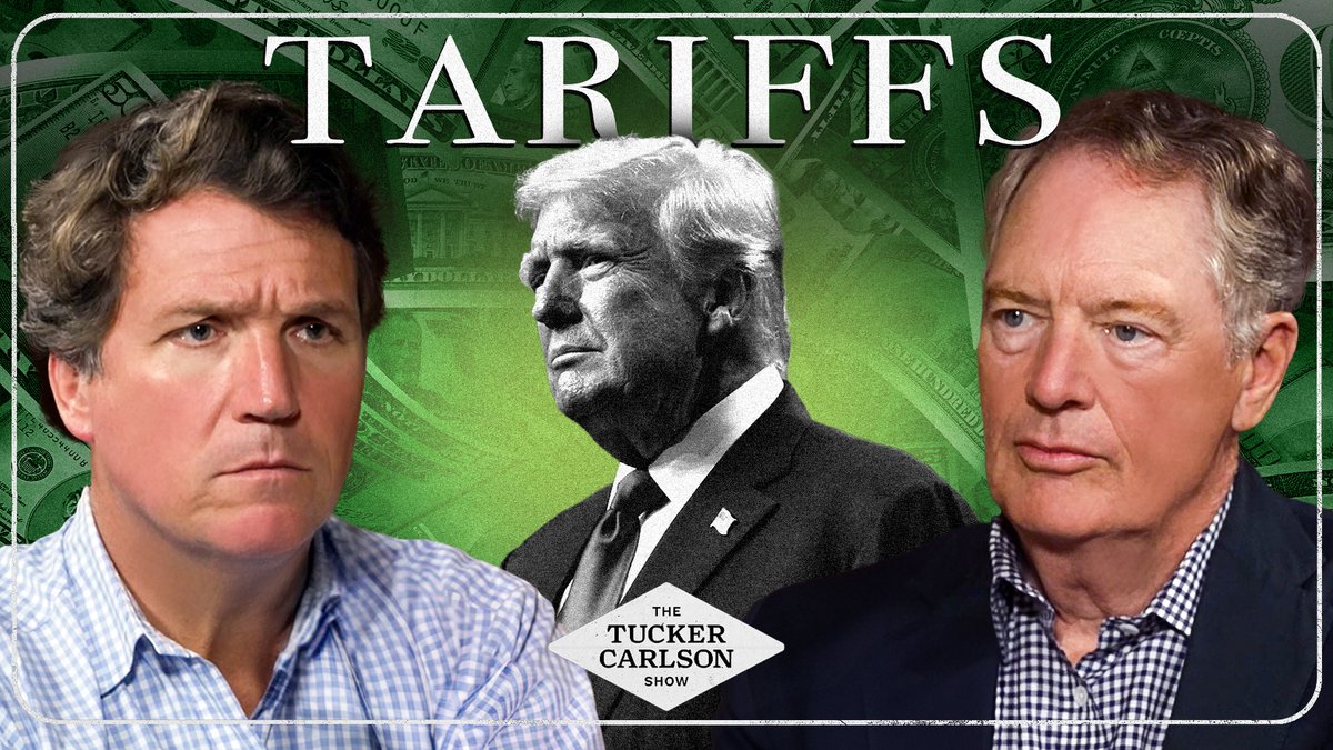 A country that doesn’t make anything quickly dies. Former US trade representative Robert Lighthizer explains how Trump’s tariff program can stop America’s slide. (0:00) Why Do We Need to Reinstitute Tariffs? (6:10) The Slow Death of America’s Working Class (13:35) Donald Trump’s Plan to Fix the Economy (14:26) Was There an Organized Effort to Destroy America’s Free Market? (19:52) The Trifecta of Stupid (26:12) We Are in an Economic Emergency (32:16) The Three Ways to Balance Global Trade (34:45) Can America Be the World’s Biggest Manufacturing Power Once Again? (38:47) Why Lighthizer’s View Differs From Establishment Economists (49:13) How Washington and Big Business Benefit From the Death of the Middle Class (56:44) The Two Parts to Trump’s Tariff Plan (1:03:25) Will We See Inflation Due to Tariffs? (1:07:50) The Economic War With China (1:11:49) How China Is Trying to Avoid Trump’s Tariffs (1:25:50) Reestablishing an Economic Relationship With Russia (1:31:34) The Lies You’ve Been Told About the Nasdaq Includes Paid Partnerships.