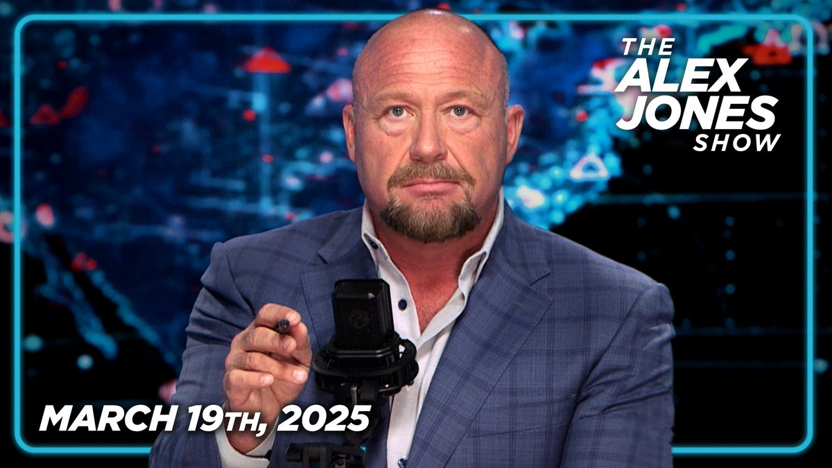 WEDNESDAY EMERGENCY BROADCAST: The Desperate Democrat Party Has Taken Their Domestic Terrorism Campaign To A New High With A Massive Expansion Of Swatting Attacks Against Infowars Reporters & The Torching Of More Tesla Facilities! — FULL SHOW 3/19/25 » WATCH/SHARE THE LIVE X STREAM HERE: