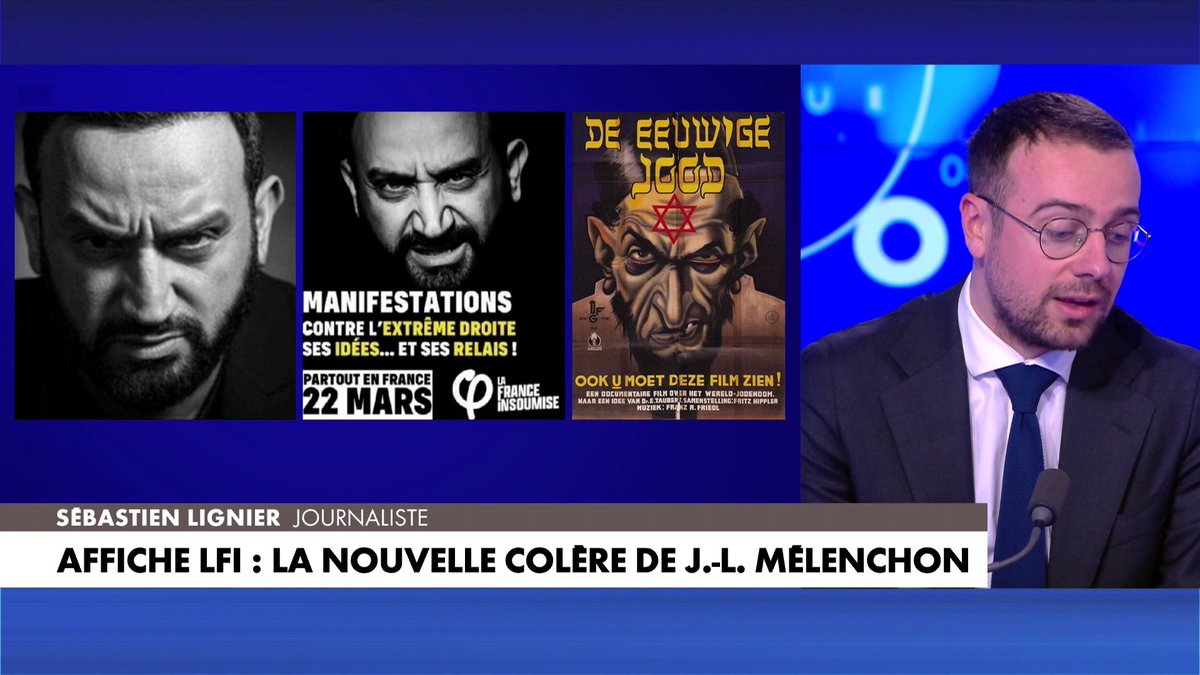 Sébastien Lignier : «Jean-Luc Mélenchon pense que tout les musulmans de France vont le suivre dans cette grande quête visant à même mettre des cibles sur les juifs français»