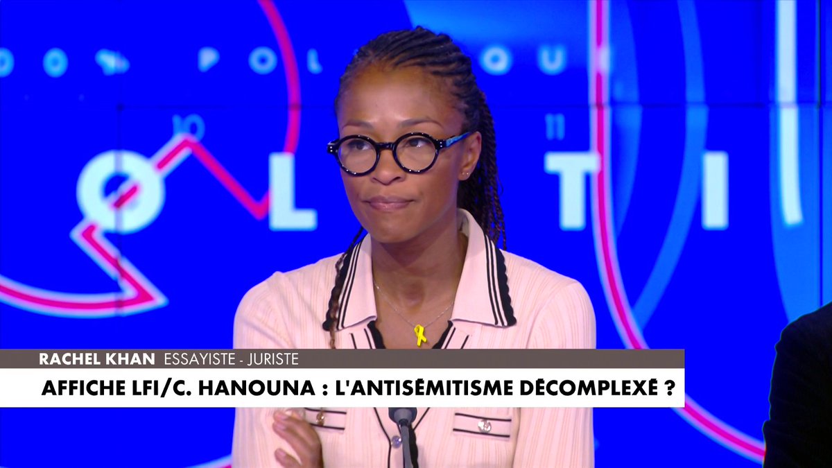 Rachel Khan :«On a une marche qui prône la haine du Juif et la France ne se réveille pas»