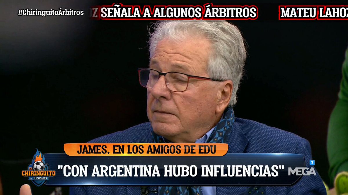 😶 "A MATEU LAHOZ le invitaron a DEJAR de ARBITRAR". 👉 Cristóbal Soria lo desvela en #ChiringuitoÁrbitros.
